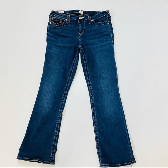 TRUE  RELIGION JEANS SIZE 32 Boots  cut - Picture 1 of 10